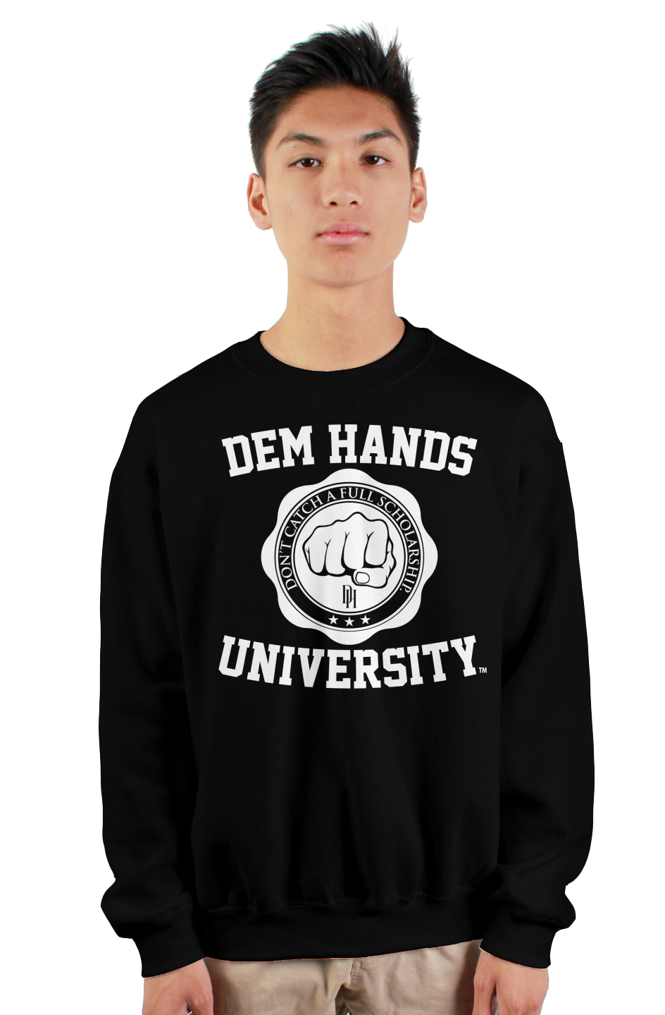 Dem Hands University™ Crewneck Sweatshirt