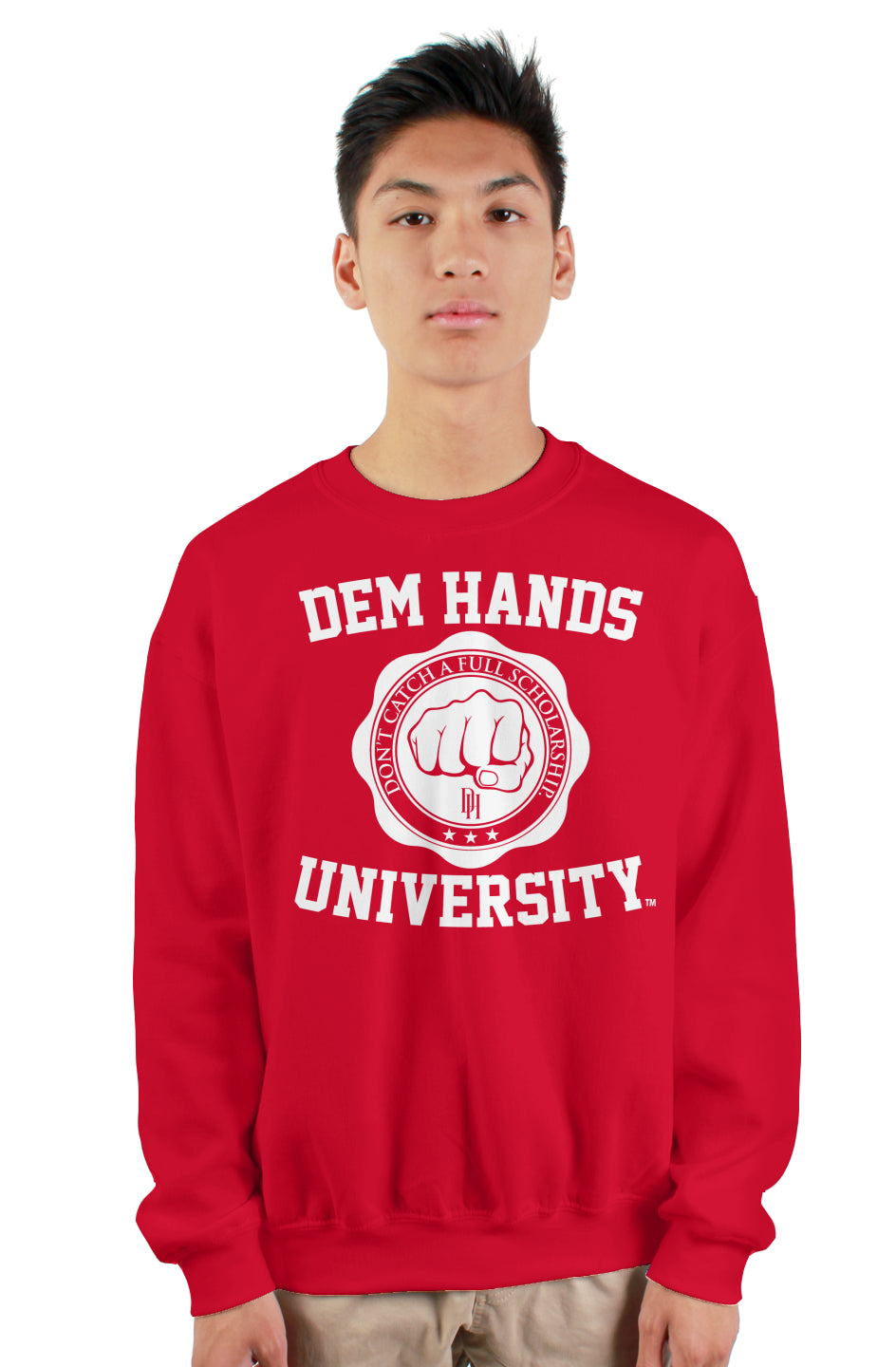 Dem Hands University™ Crewneck Sweatshirt