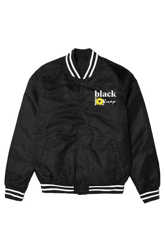 BWNC Black Joy Camp Varsity Bomber Jacket